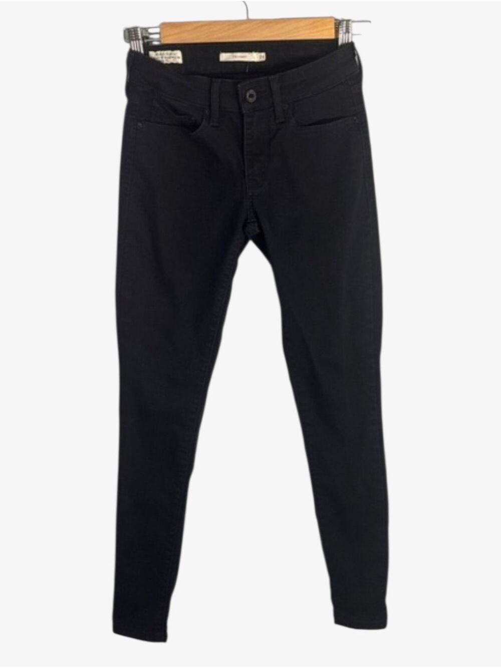 Levi’s‎ 711 skinny jeans Women's size 00 size 24 black Skinny Jeans premium
